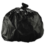 PolyTech High-Density Trash Bags 38x60 (60 gallon) .22MIC Black 100/BX
