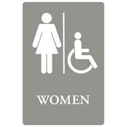 Womens Restroom w/ Wheel Chair Accessible
