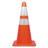 Traffic Cone 14X14X28 Orange/Silver