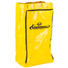 Continental 25 Gallon Janitor Cart Replacement Bag, Yellow