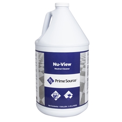 Prime Source Nu-View Neutral Cleaner 4gal/cs