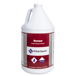 Prime Source Renew Heavy Duty Carpet Extraction Cleaner 4gal/bx