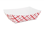 Food Tray Red #50 1/2lb 1000/C