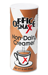 Office Snax Non-Dairy Creamer 12oz Reclosable Canister 24/box