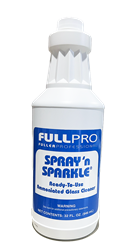 Spray 'n Sparkle Ammoniated Glass Cleaner 12/Qts