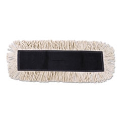 Disposable Dust Mop Head, Cotton/Synthetic 24"