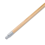 Metal Tip  15/16 Threaded Hardwood Broom Handle