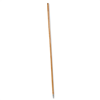 Metal Tip 1 1/8 Threaded Hardwood Broom Handle