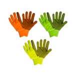 Hi-Vis Canvas PVC Dot Glove