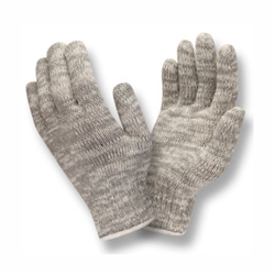Machine Knit Glove, Cotton/Polyester Heavy Weight 12pk Large