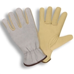 Cowhide Drivers Gloves Unlined 12/pk