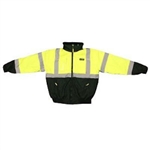 Reptyle Bomber Jacket, Class 3 Type R Lime Green