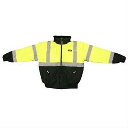 Reptyle Bomber Jacket, Class 3 Type R Lime Green