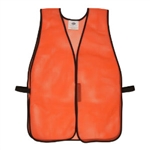 General Purpose Safety Vest non-rated Orange 12pk
