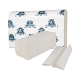 Empress C-Fold Hand Towels, White 4000/cs