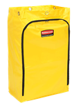 Rubbermaid 24 Gallon Janitor Cart Replacement Bag, Yellow